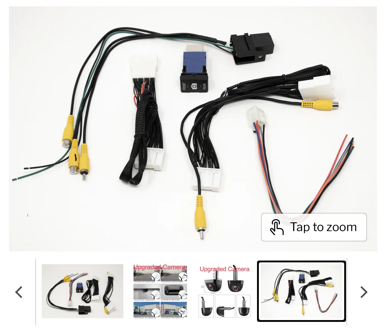 2024 Tacoma Aftermarket Front Camera on SR5 IMG_7275