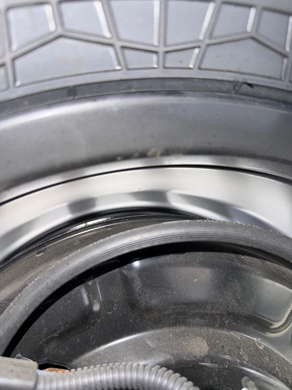 2024 Tacoma Hybrid Tacoma Brake lines 17” wheels. IMG_1320