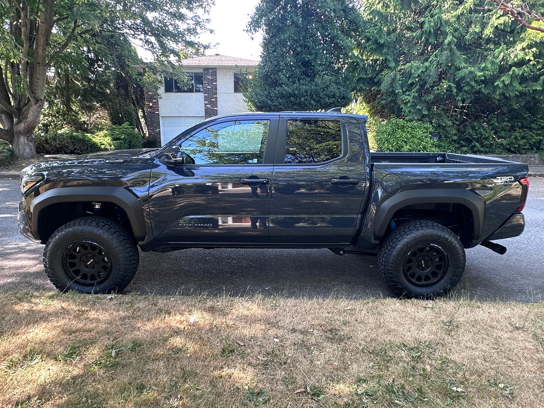 2024 Tacoma Smallest tire for a 2.5” factory lift. IMG_4237