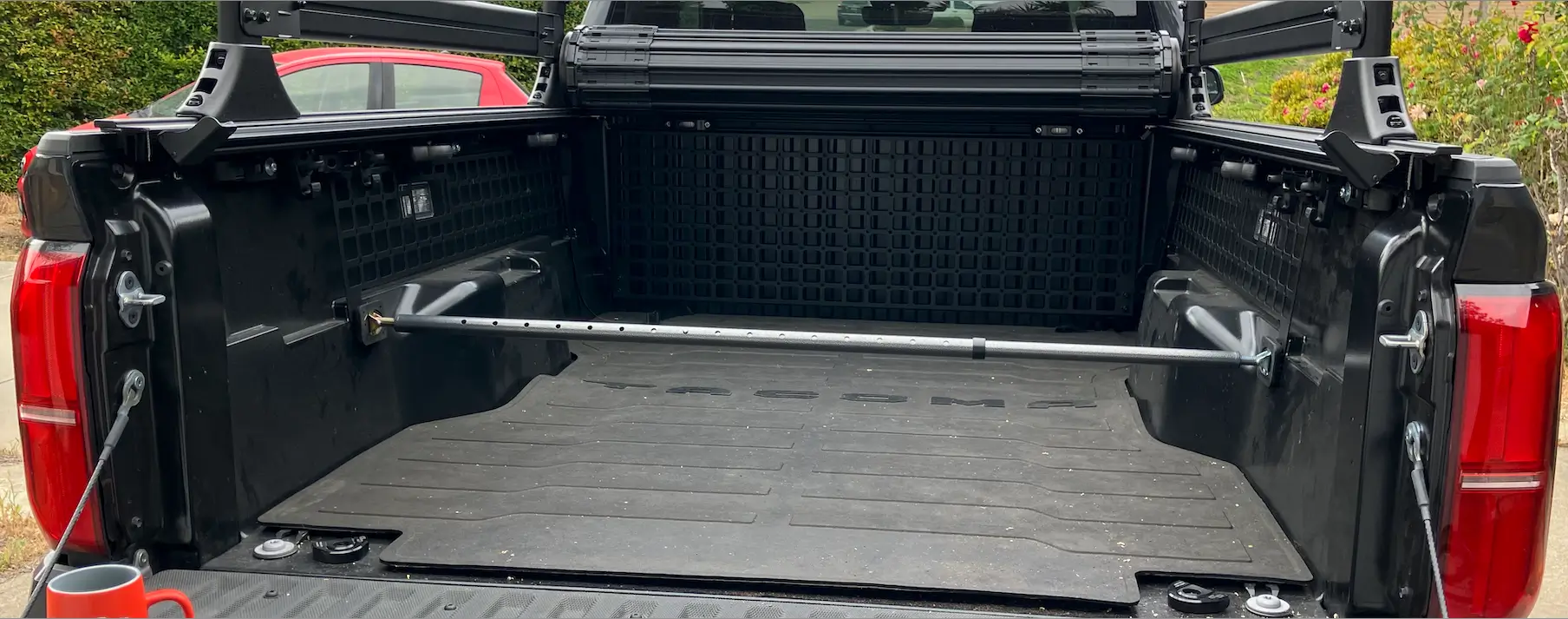 2024 Tacoma Question Regarding Tonneau Cover and Bed Molle Panel openbed
