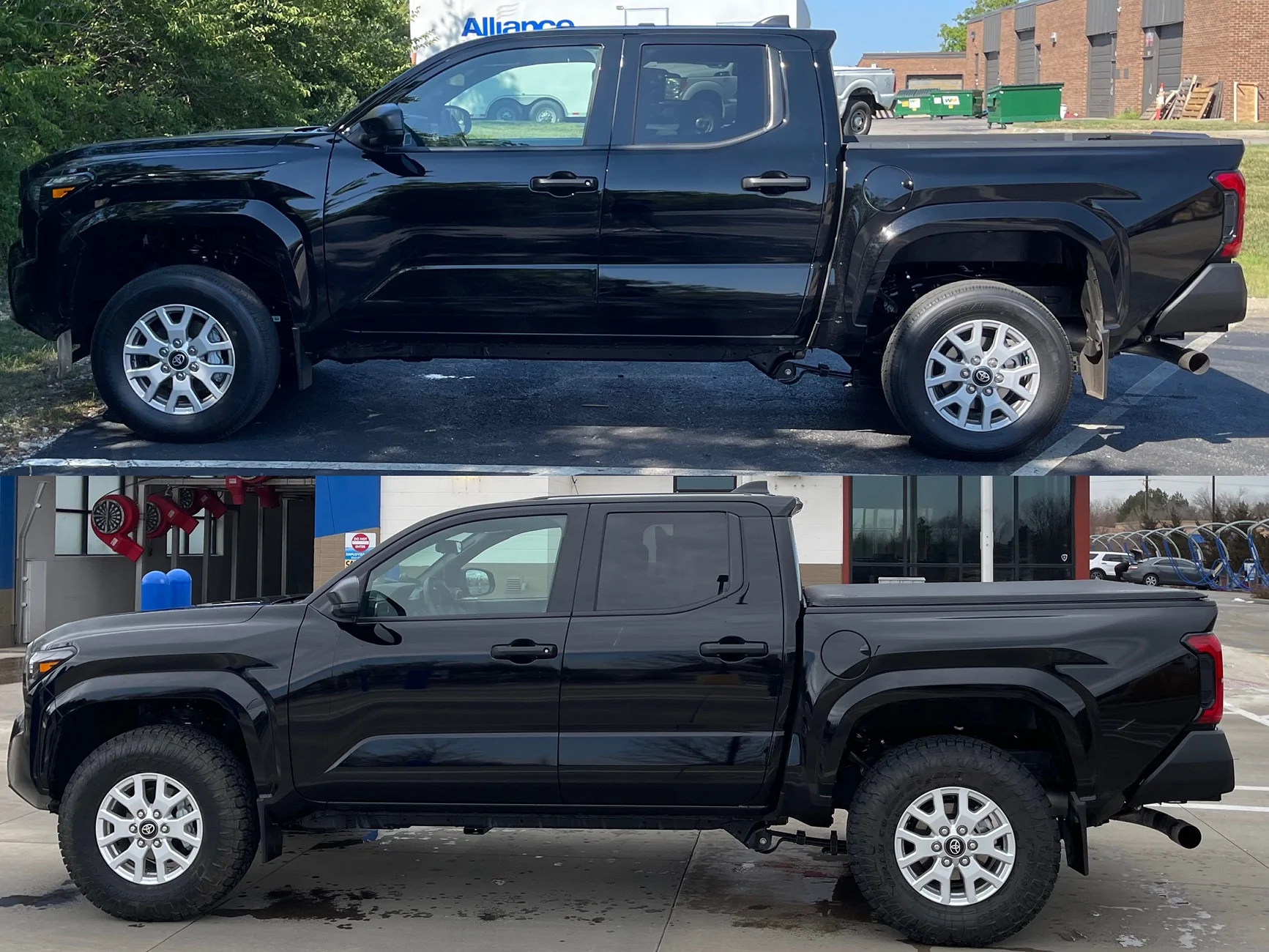 2024 Tacoma Rutsy's Terra Off Road with Pizza Cutters - Toyo Open Country 255/80/17 with Method 705 +35 in Titanium IMG_0110