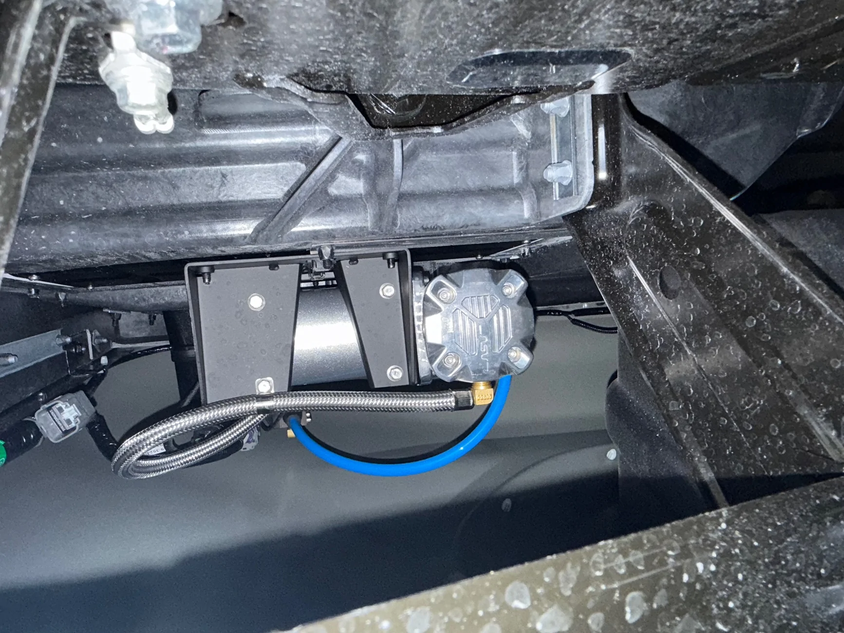 2024 Tacoma Air Compressor Installed IMG_4375 2
