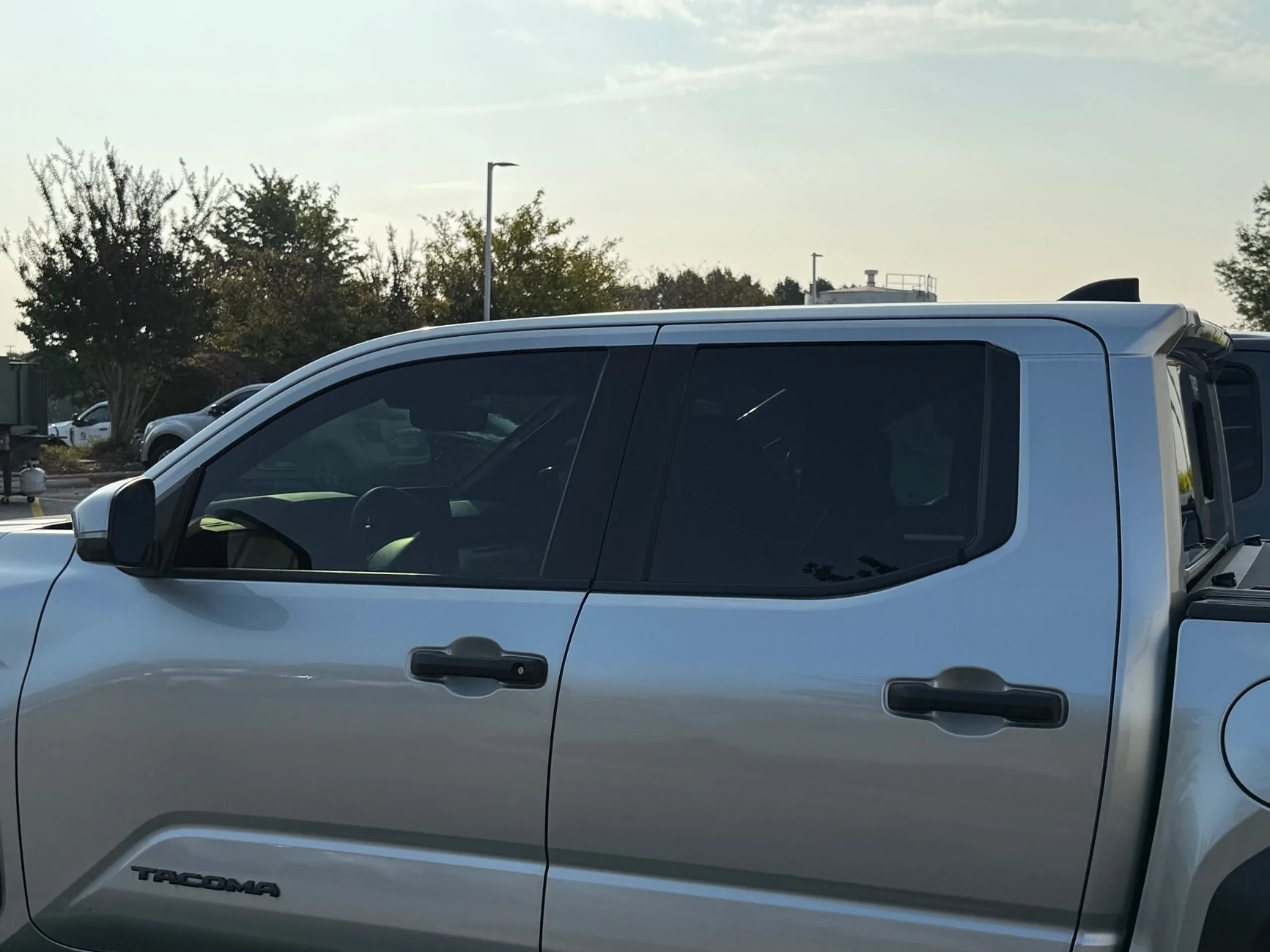 2024 Tacoma Front window tint % to match back windows? IMG_8351