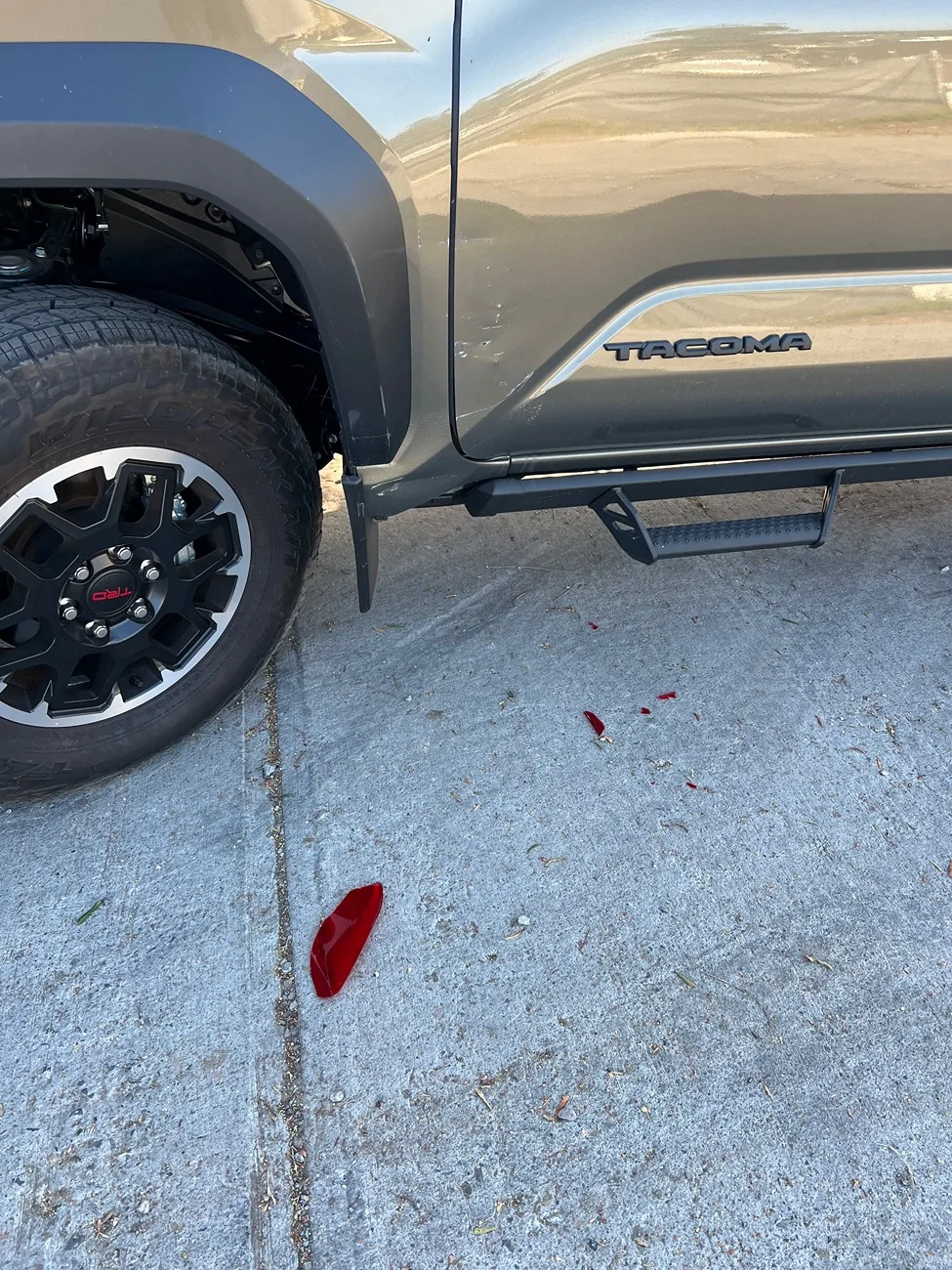 2024 Tacoma Does anyone know a reliable paint/body shop here in SD? IMG_7280