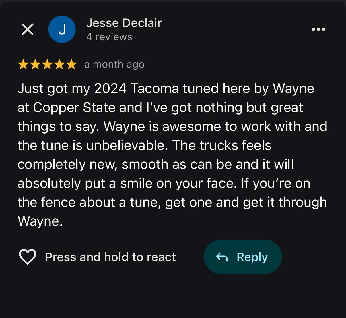 2024 Tacoma Has anyone done the OTT Tune? 547541860_1346939833674316_4749605756709172196_n