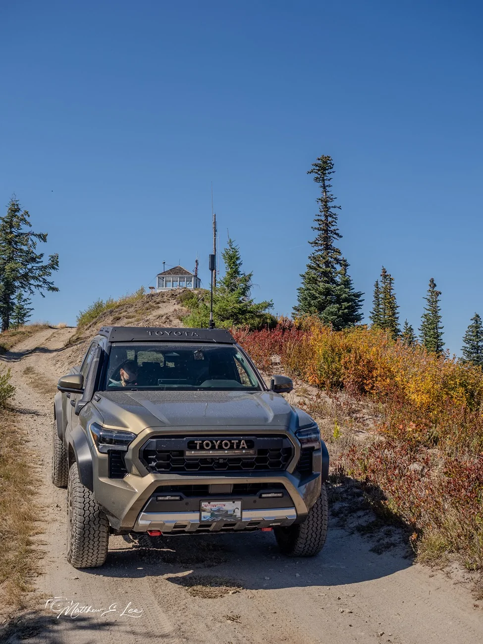 2024 Tacoma My Tacoma in front of Mt Rainier AKA Mt Tacoma P9179472