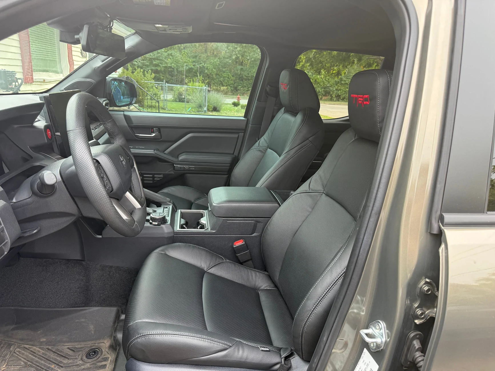 2024 Tacoma Katzkin leather install 2025-09-20 15.04.48