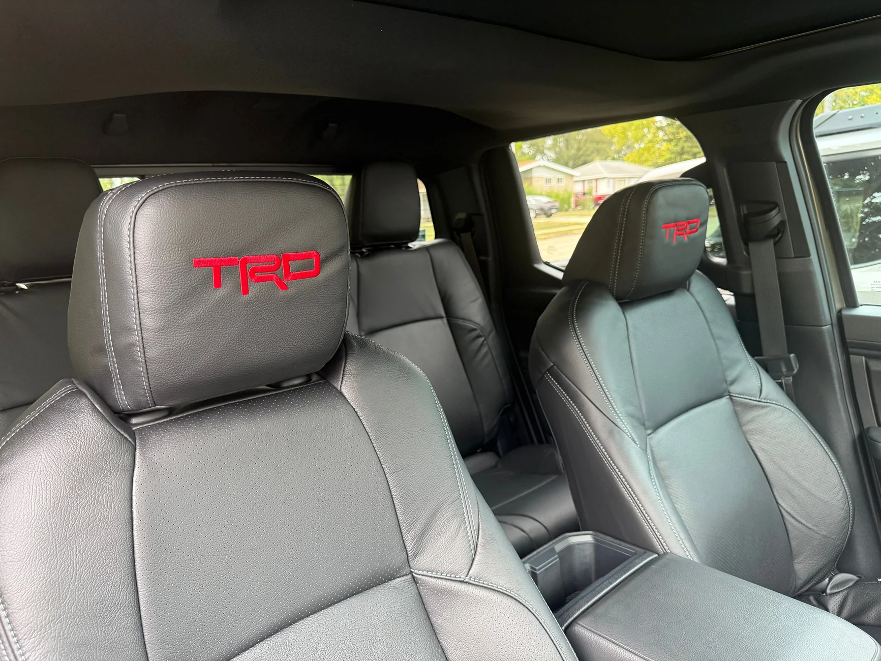 2024 Tacoma Katzkin leather install 2025-09-20 15.02.15