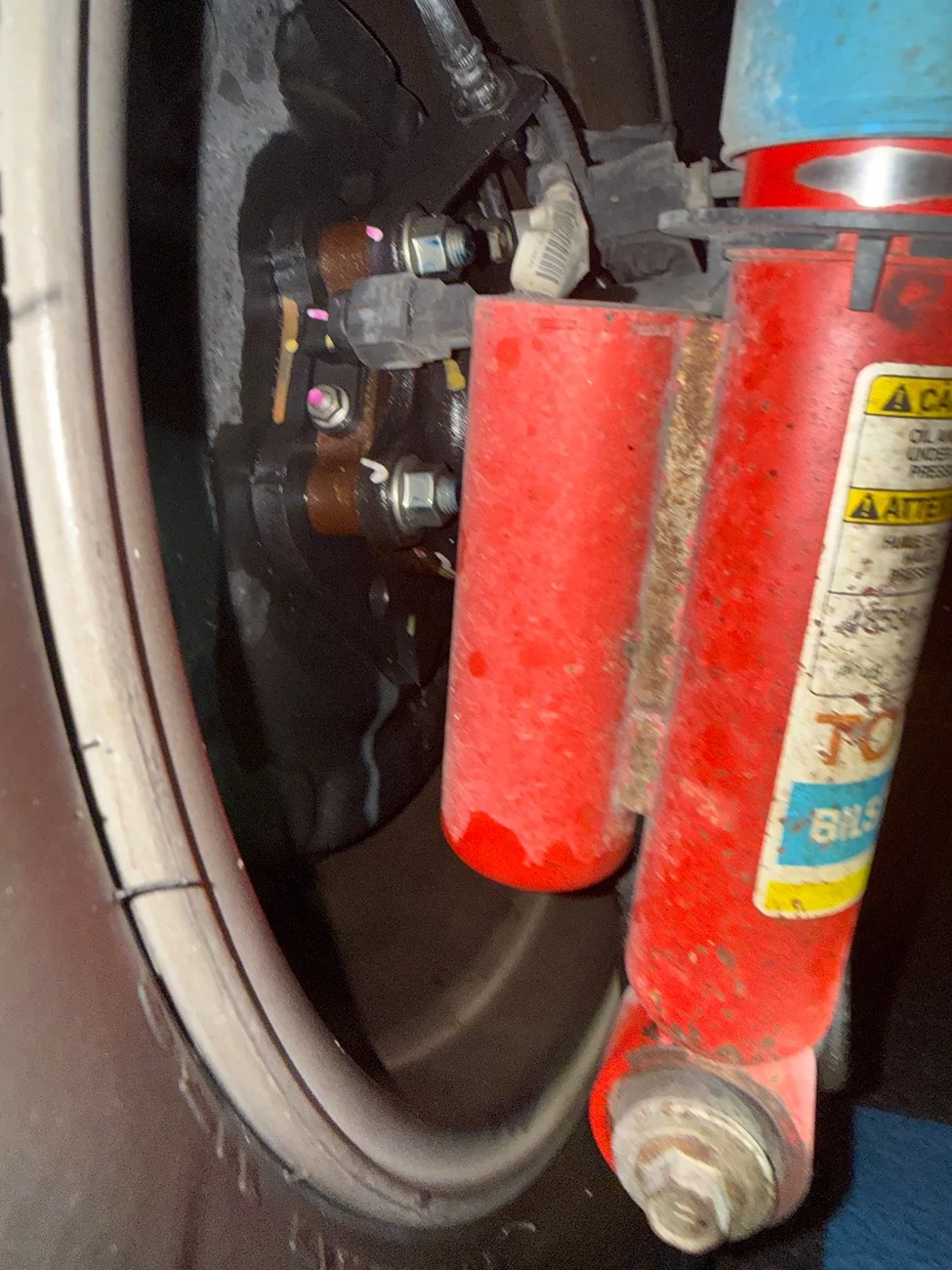 2024 Tacoma BRAKE LINE RECALL FAILURE IMG_0093