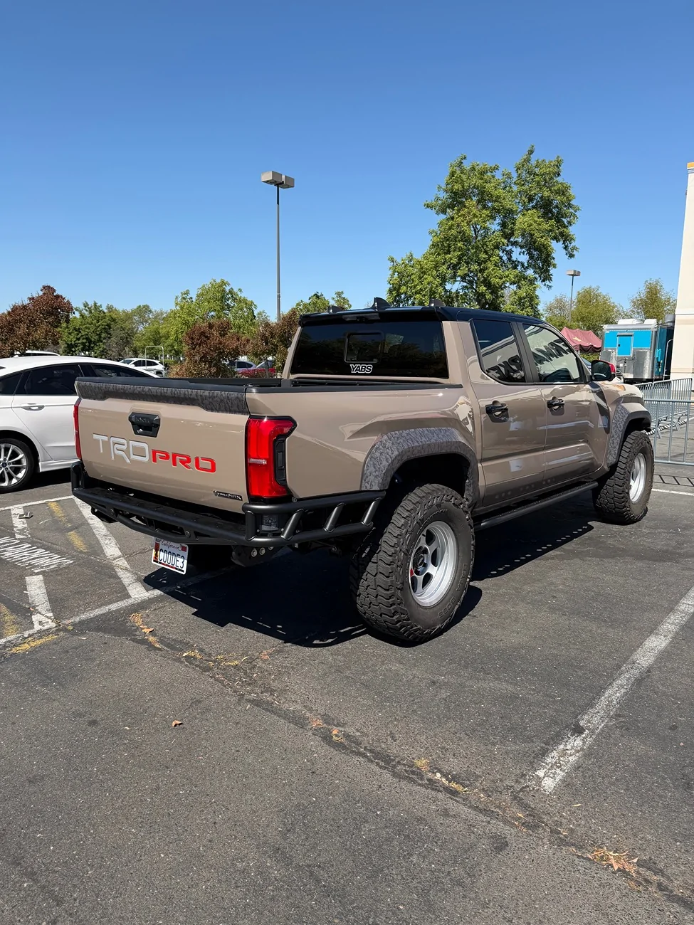 2024 Tacoma TRD Pro camo enhancements - wrap on fender flares and tailgate IMG_0049