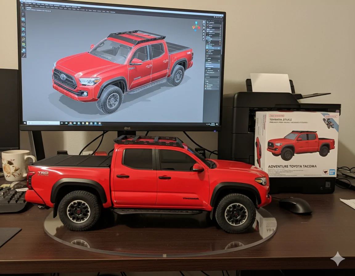 2024 Tacoma Fun AI Images of Your Tacoma - Try This and Post Yours! 1758646761233