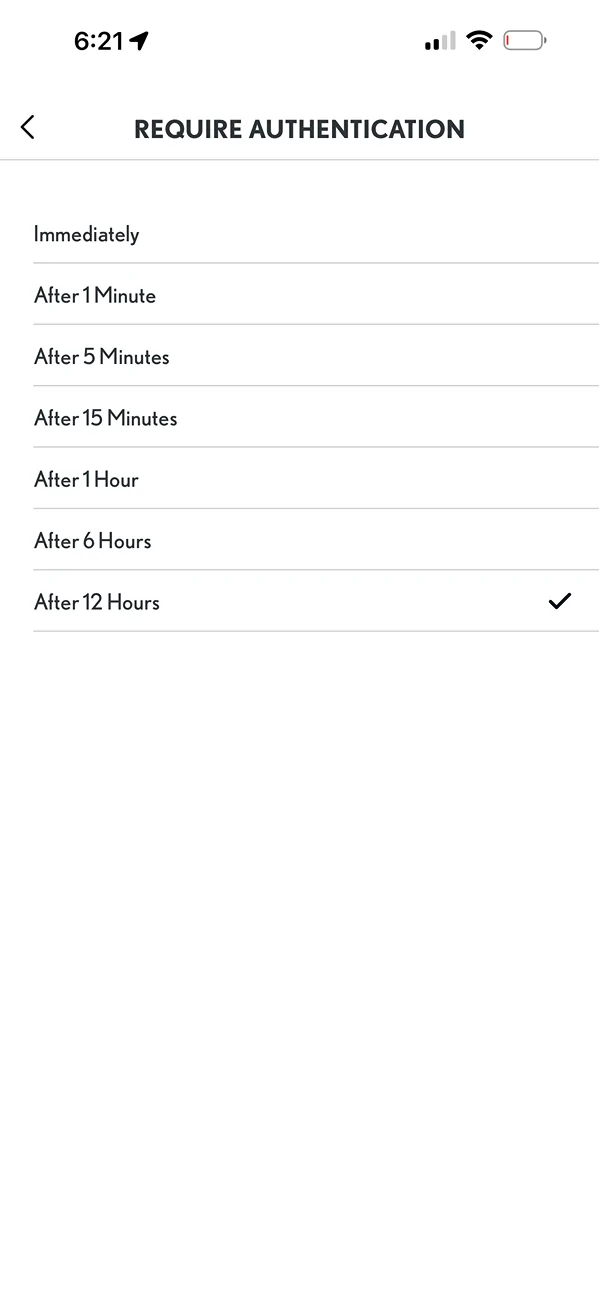 2024 Tacoma Toyota iPhone app keeps logging me out IMG_2345