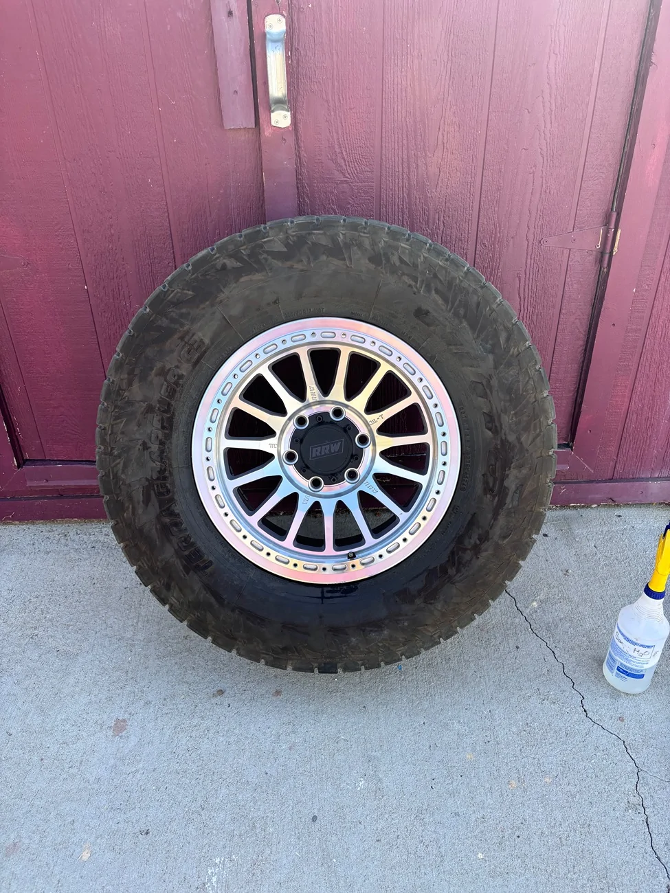 2024 Tacoma Set of 4 RRW R-7 flow rims for sale IMG_6070