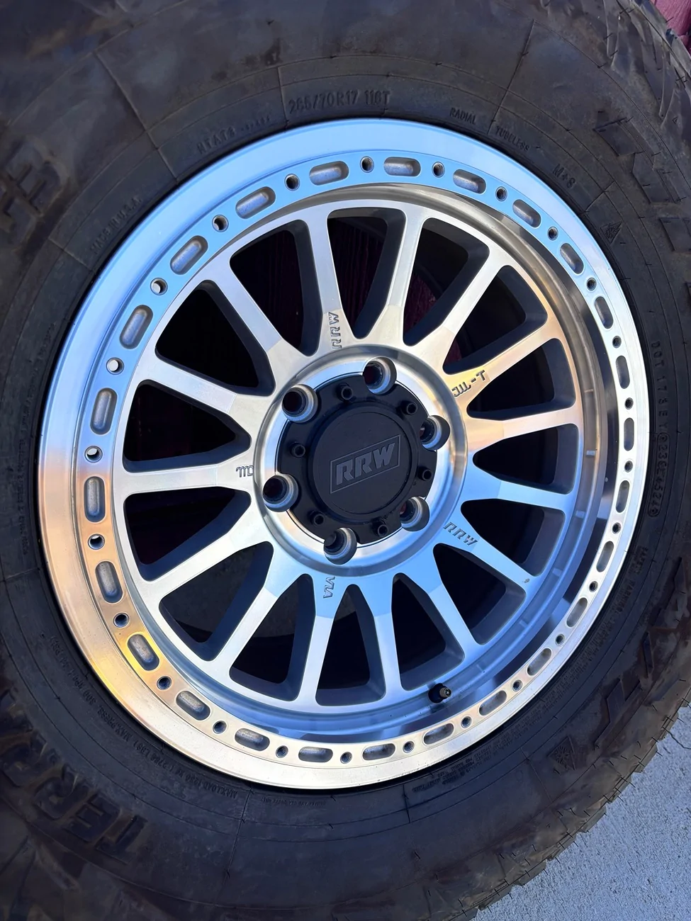 2024 Tacoma Set of 4 RRW R-7 flow rims for sale IMG_6072