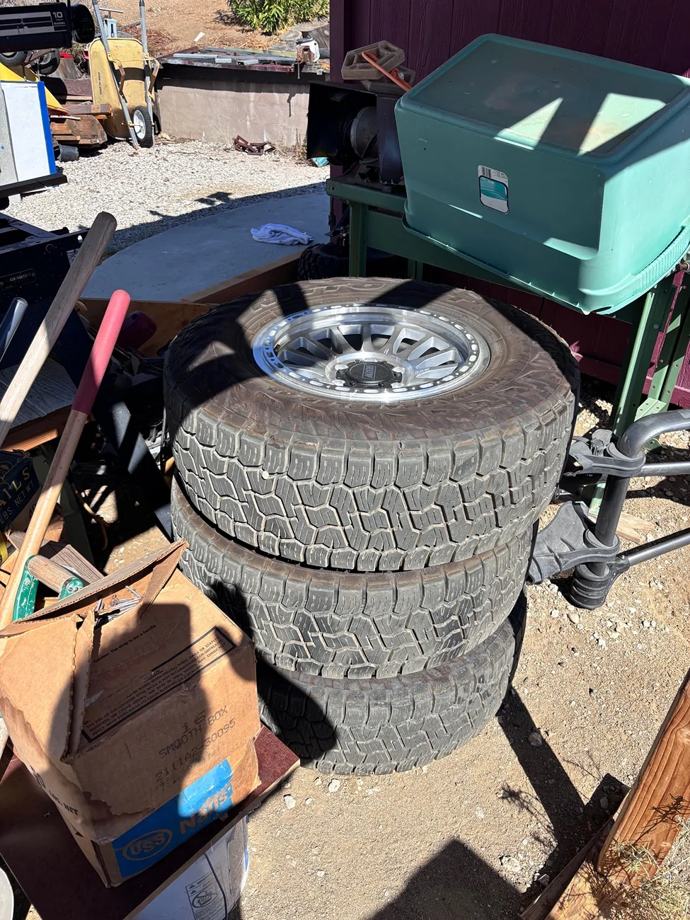 2024 Tacoma Set of 4 RRW R-7 flow rims for sale IMG_6073