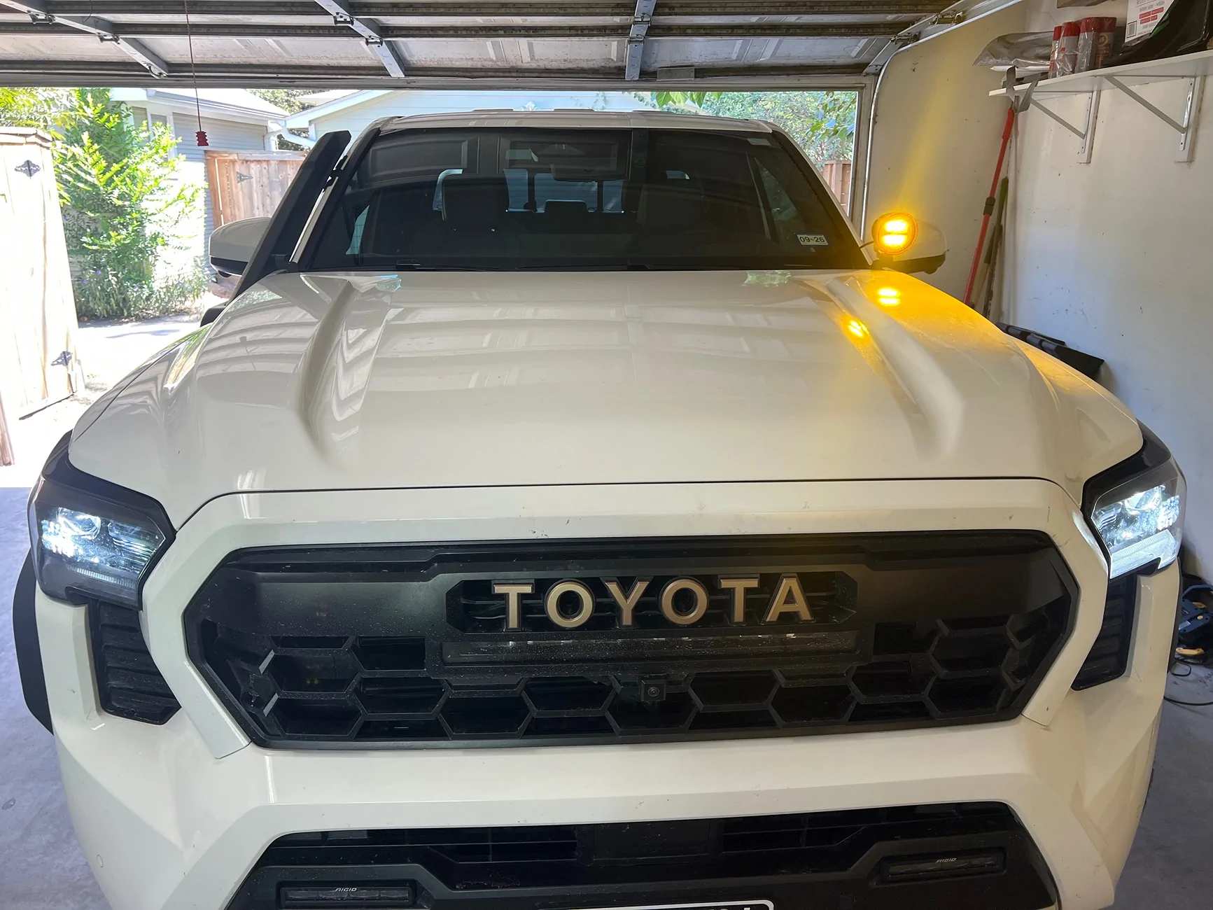 2024 Tacoma Does the snorkel present a problem for ditch lights on a Trailhunter? IMG_7796