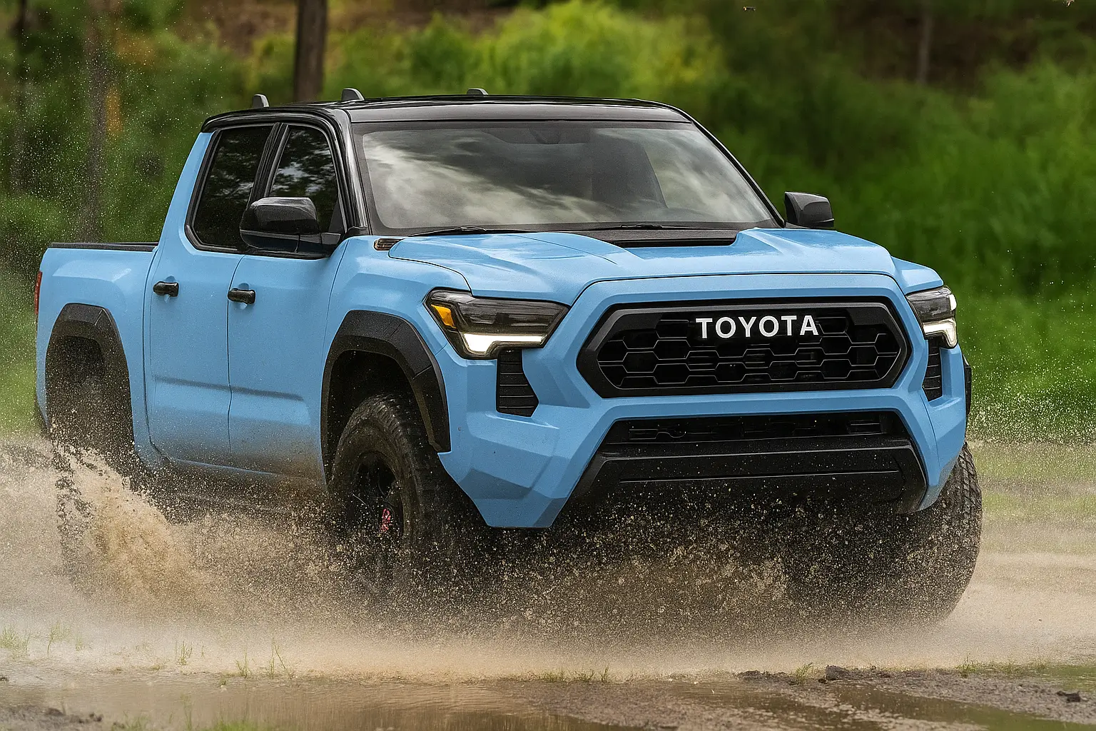 2024 Tacoma 2026 Tacoma new colors: Mud Bath and Heritage Blue (Blue Crush removed) 2026 tacoma trd pro heritage blu