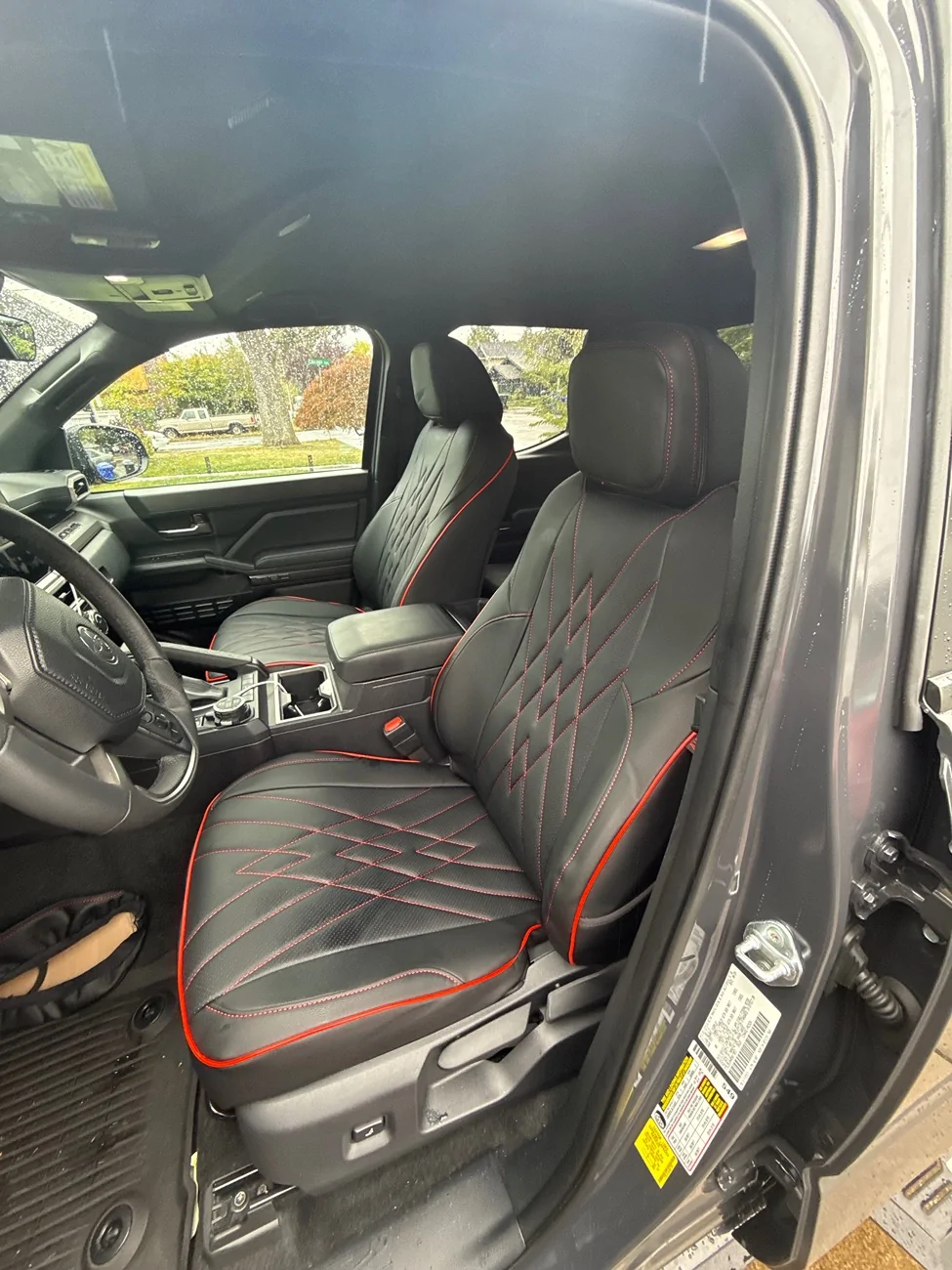 2024 Tacoma Another EKR Seat Cover install IMG_2629