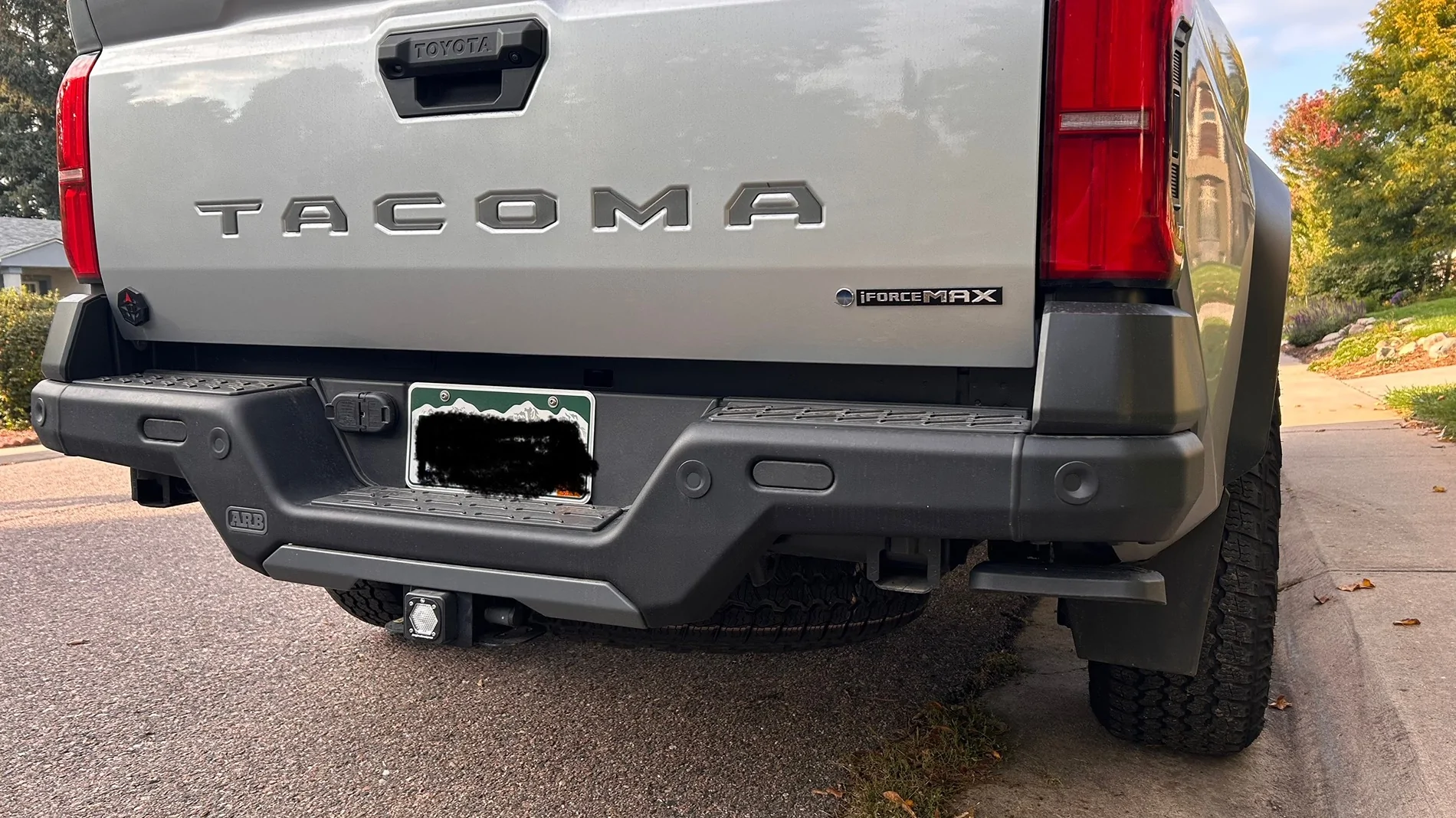 2024 Tacoma ARB Bumper and Bed step IMG_1402