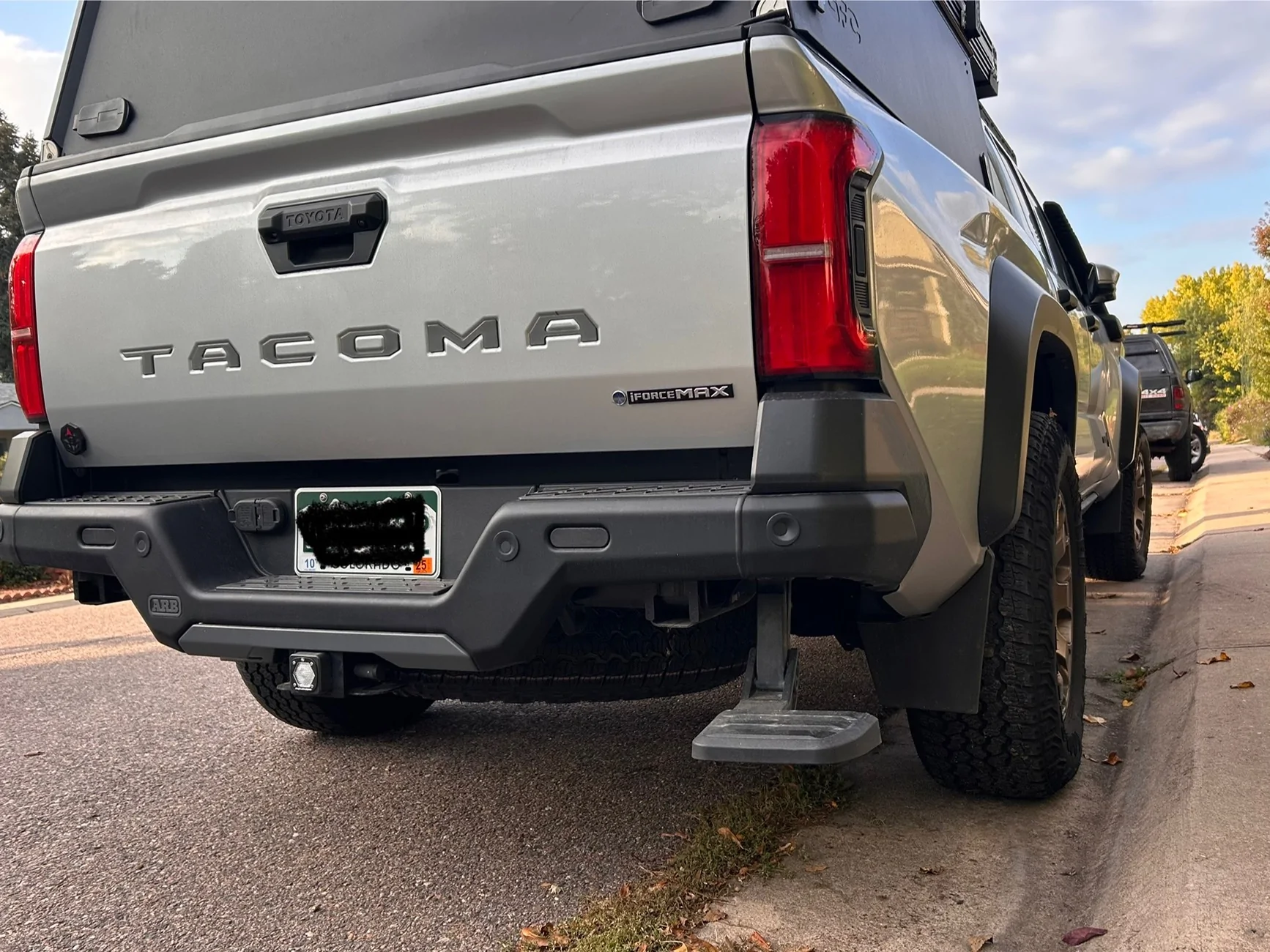 2024 Tacoma ARB Bumper and Bed step IMG_1404
