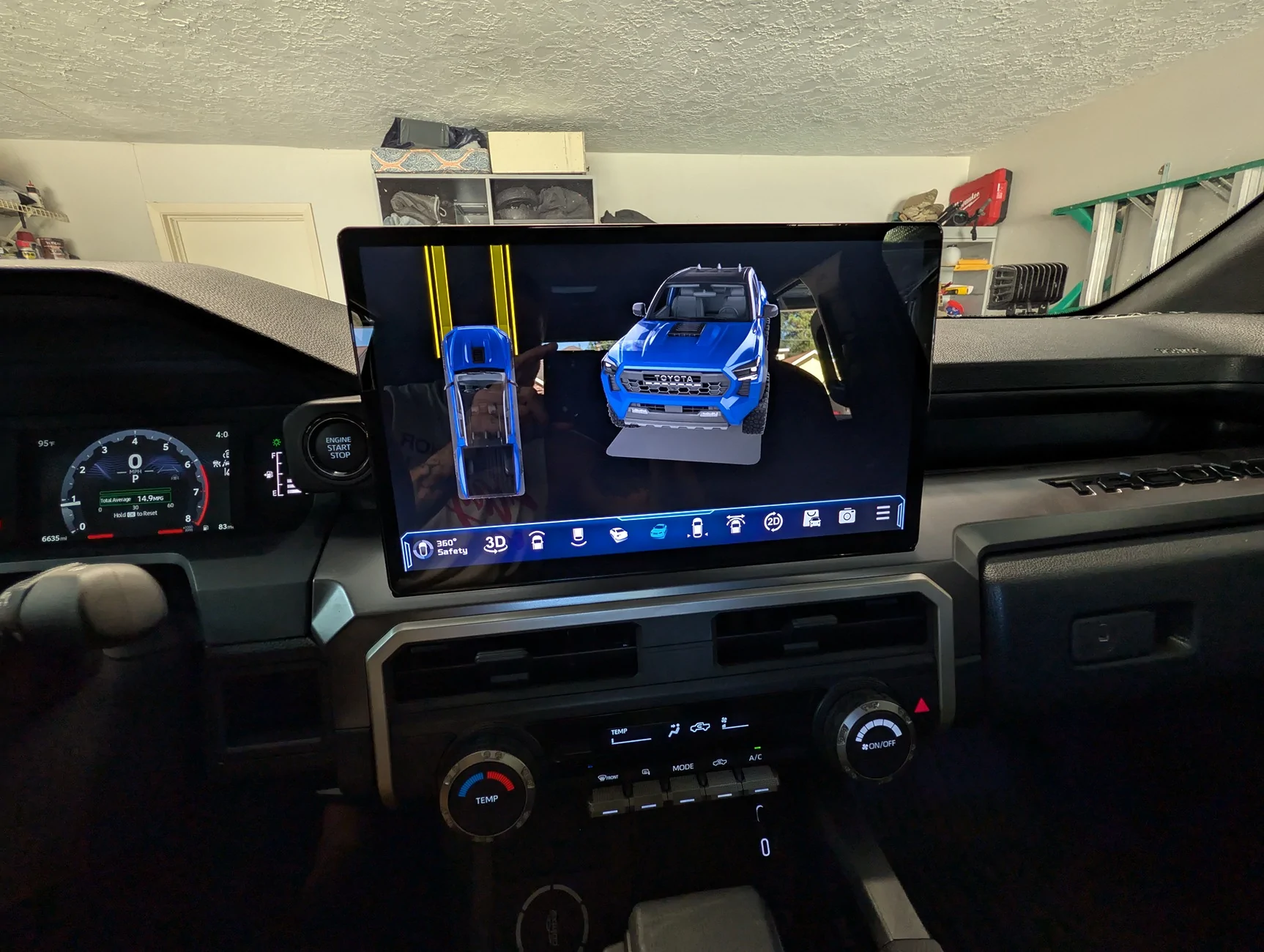 2024 Tacoma AliExpress 14" Display Android Infotainment System Upgrade (from 8" Screen) - My Experience PXL_20250928_200421362