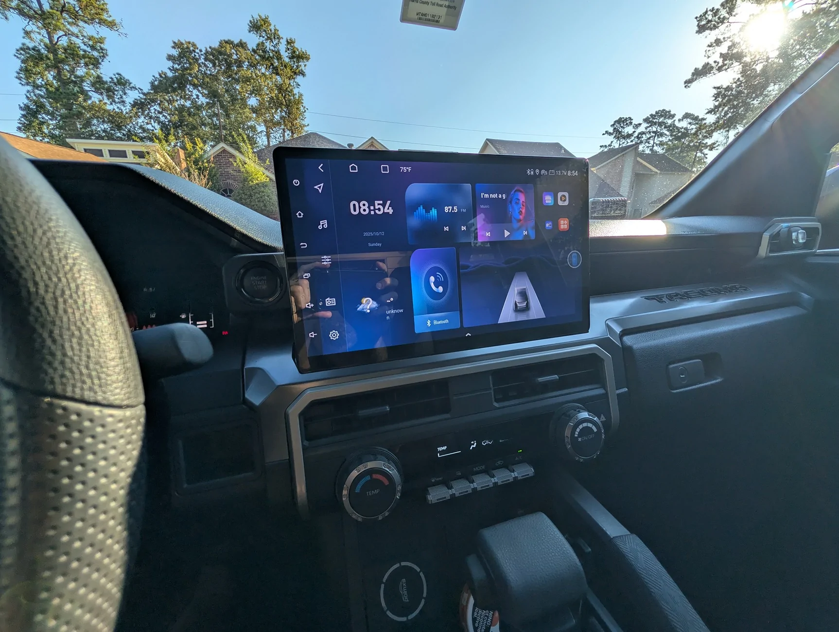 2024 Tacoma AliExpress 14" Display Android Infotainment System Upgrade (from 8" Screen) - My Experience PXL_20251012_135403265