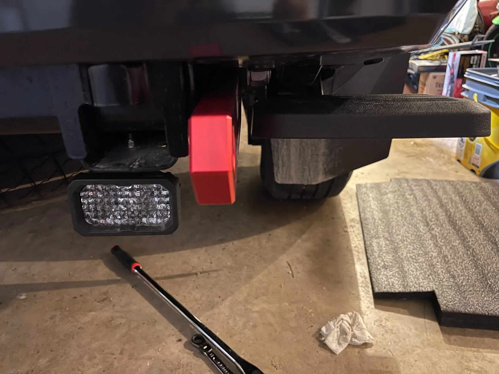 2024 Tacoma ARB Rear Recovery Points + OE Bed Step + SXTH Relo Bracket = doesn’t work 1760383492935-3t