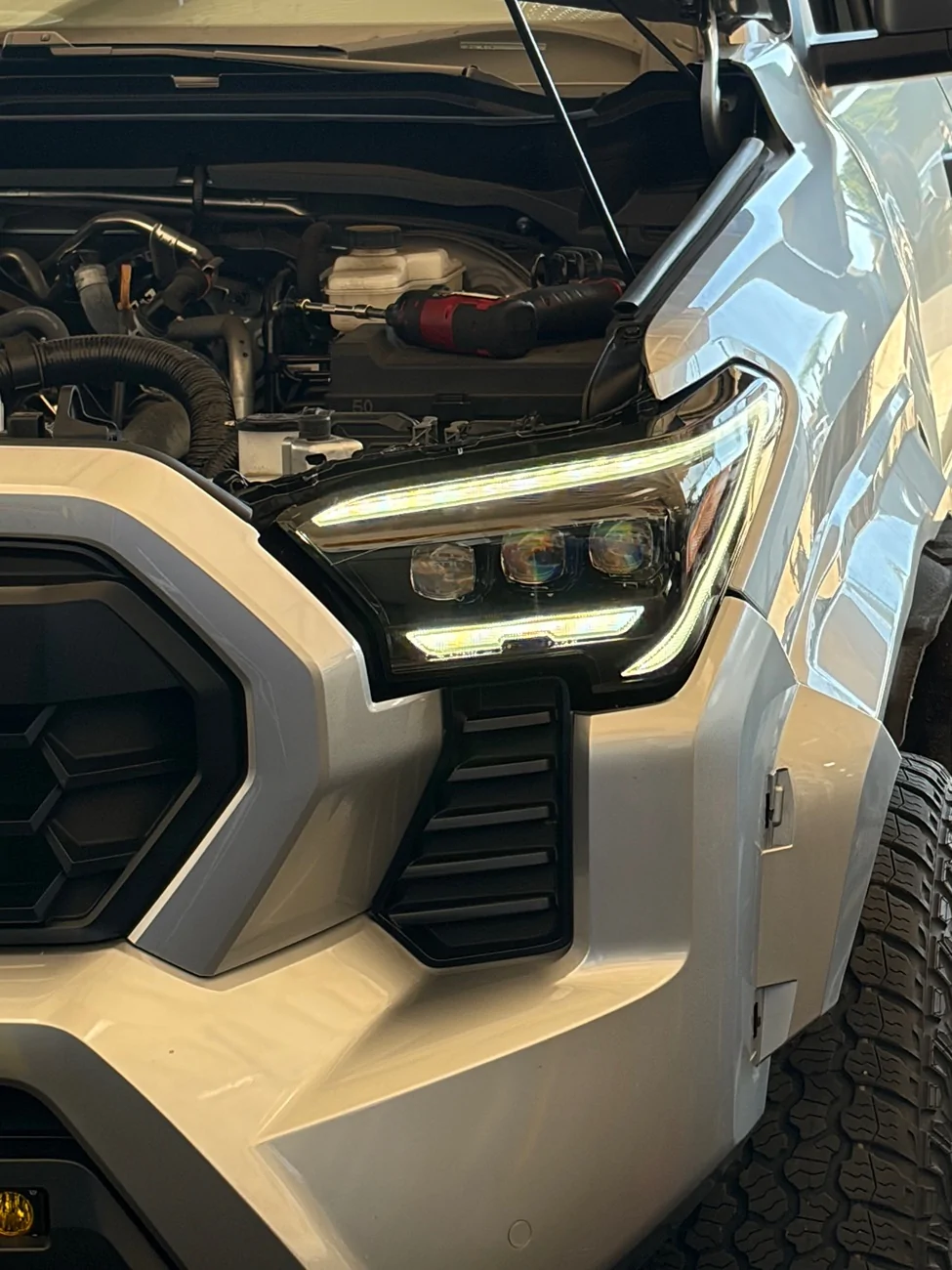 2024 Tacoma AlphaRex Headlights and Tail Lights Installed - TRD Pro IMG_5358