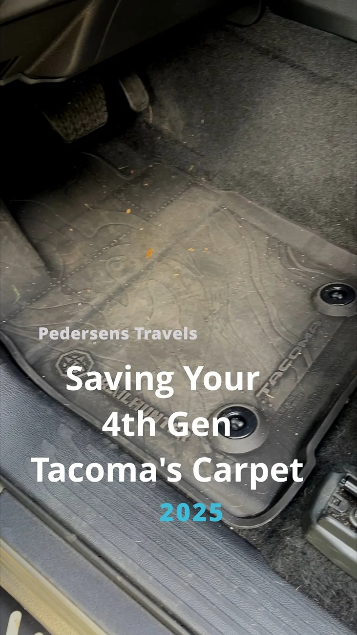 2024 Tacoma Tacoma Trailhunter Floor Mat Fail — Fixed with WeatherTech Tacoma Mat Thumbnail