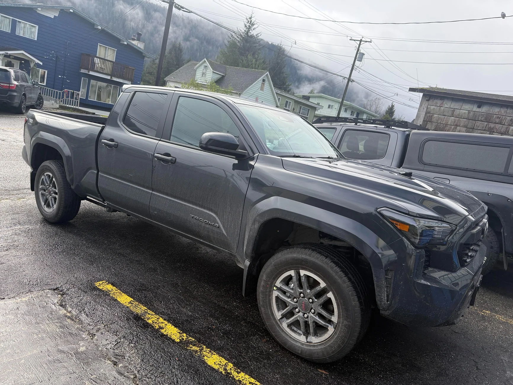 2024 Tacoma Hello, Just got my new trd sport 2025 taco 2 days ago, and the first thig i did is revmoed the air dam and i wanna put big tires/wheels what best size tacoma4