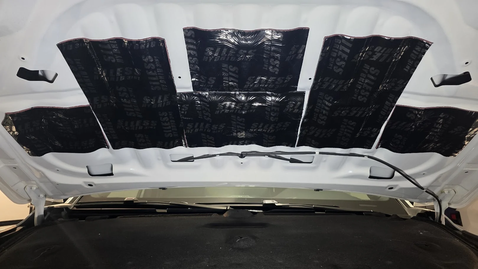 2024 Tacoma Sound Deadening and the most beneficial spots to target hood 2
