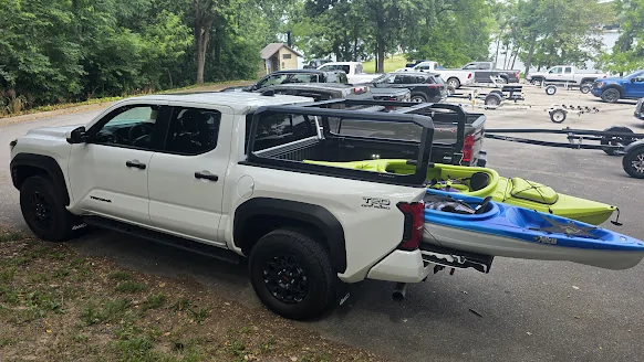 2024 Tacoma Recommendations - Molle Bed Rack 20250705_110805