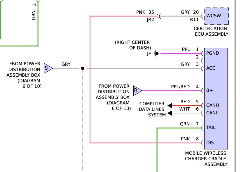 2024 Tacoma Looking for pinout for Qi Charger wiring harness on 2025 Trailhunter Screenshot 2025-10-23 at 10.15.32 AM