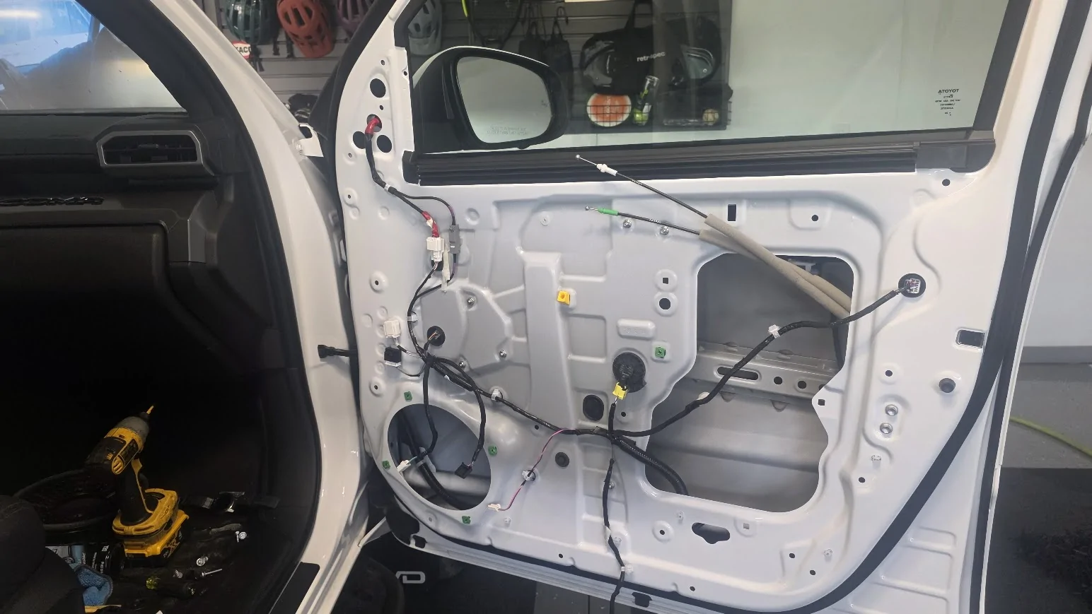 2024 Tacoma Sound Deadening and the most beneficial spots to target door 1