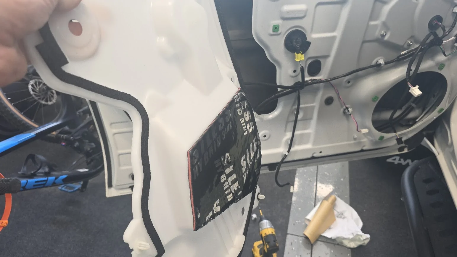 2024 Tacoma Sound Deadening and the most beneficial spots to target door2