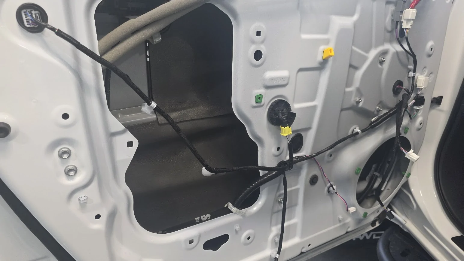 2024 Tacoma Sound Deadening and the most beneficial spots to target door4