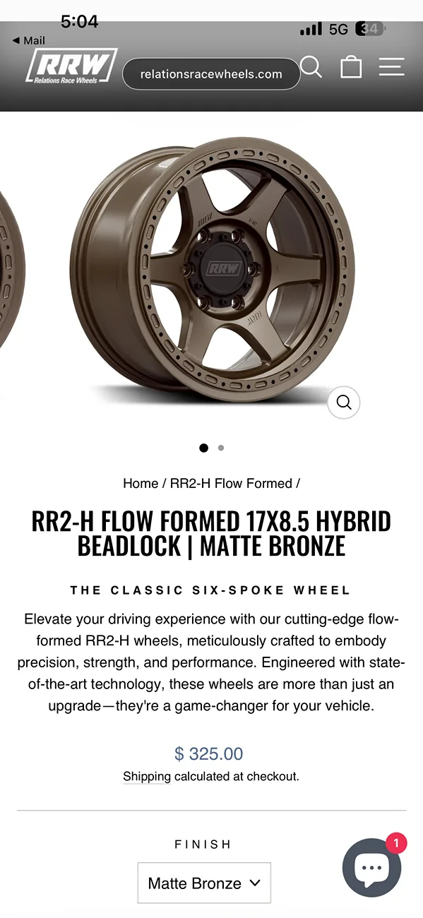 2024 Tacoma Anyone running Relations Race Wheels? Looking for photos IMG_2208