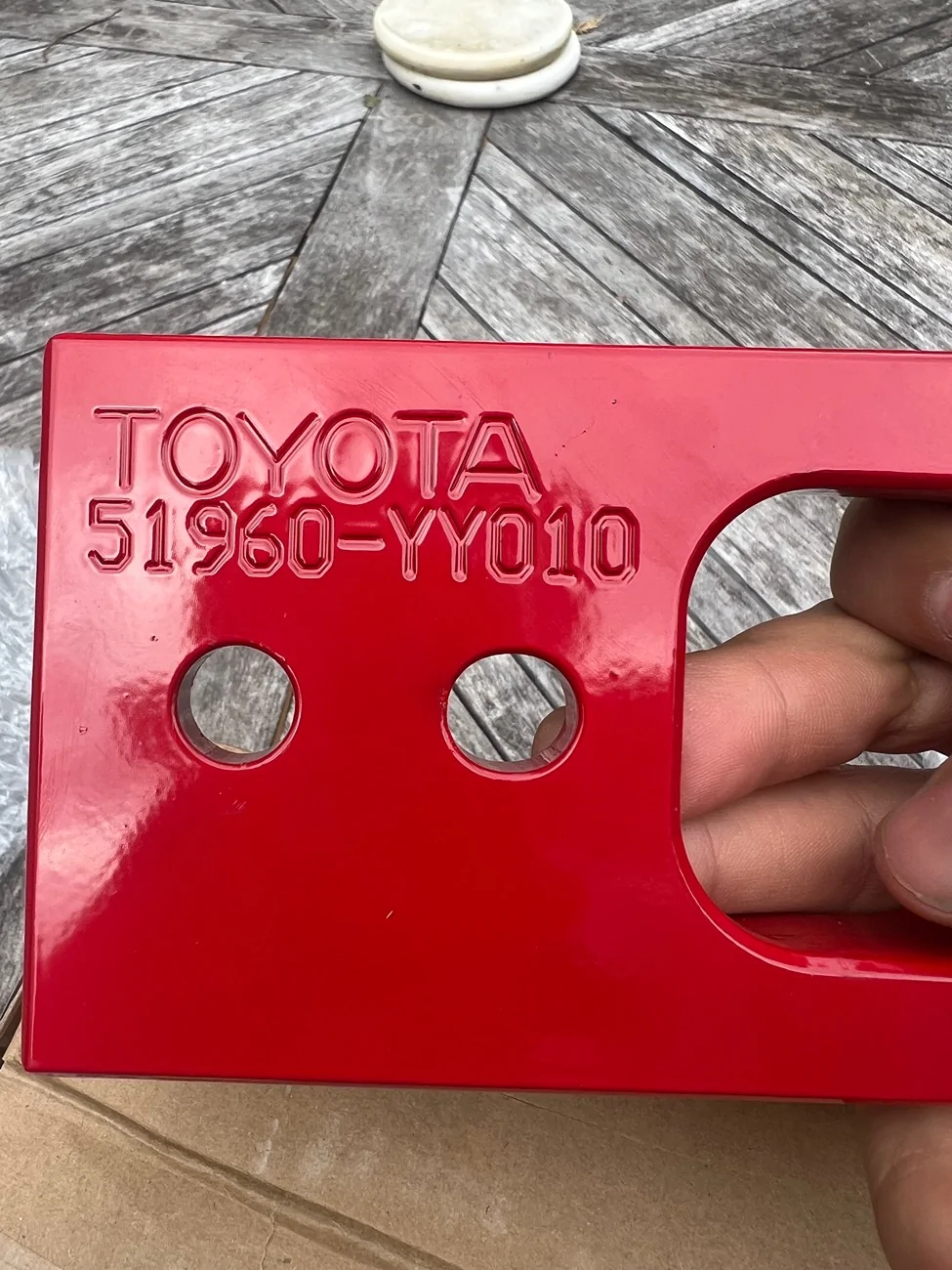 2024 Tacoma I'm hearing apparently they added front tow hooks for 2025 to all models, is this something that can be upgraded IMG_8042