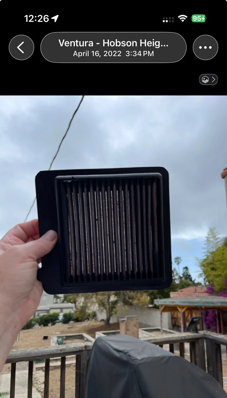 2024 Tacoma 2024+ Tacoma Cabin Air Filters IMG_7883