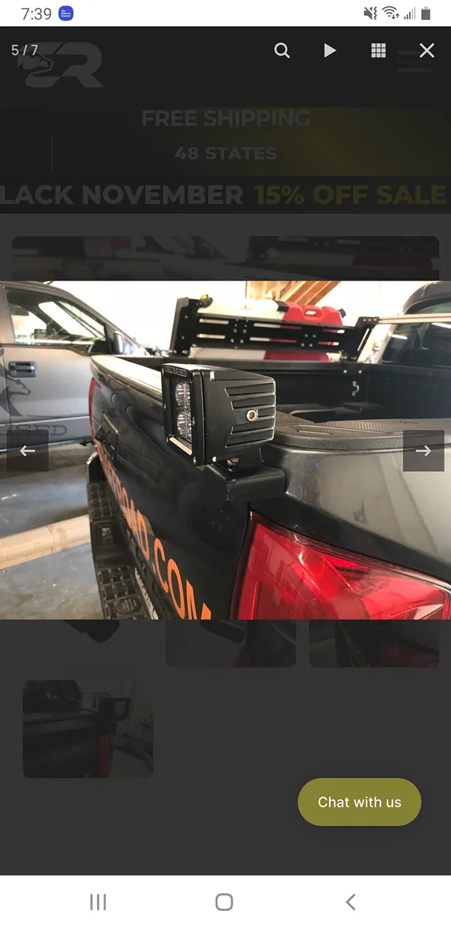 2024 Tacoma Bed acessory mount for rear facing lights Screenshot_20251029-073917_Chrom