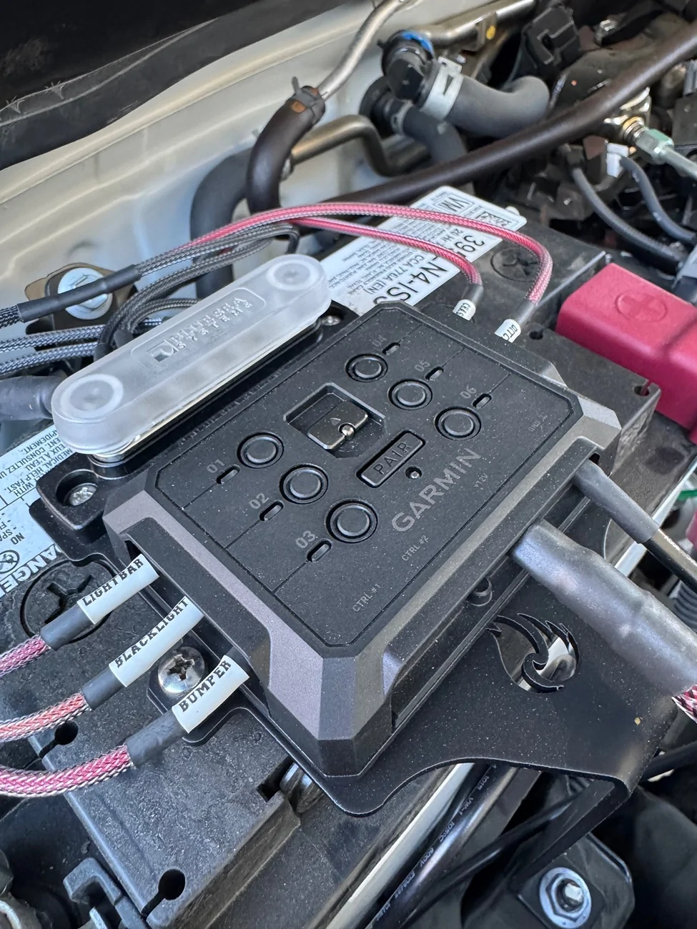 2024 Tacoma Blaze Off-Road + Garmin PowerSwitch = WOW! IMG_7574