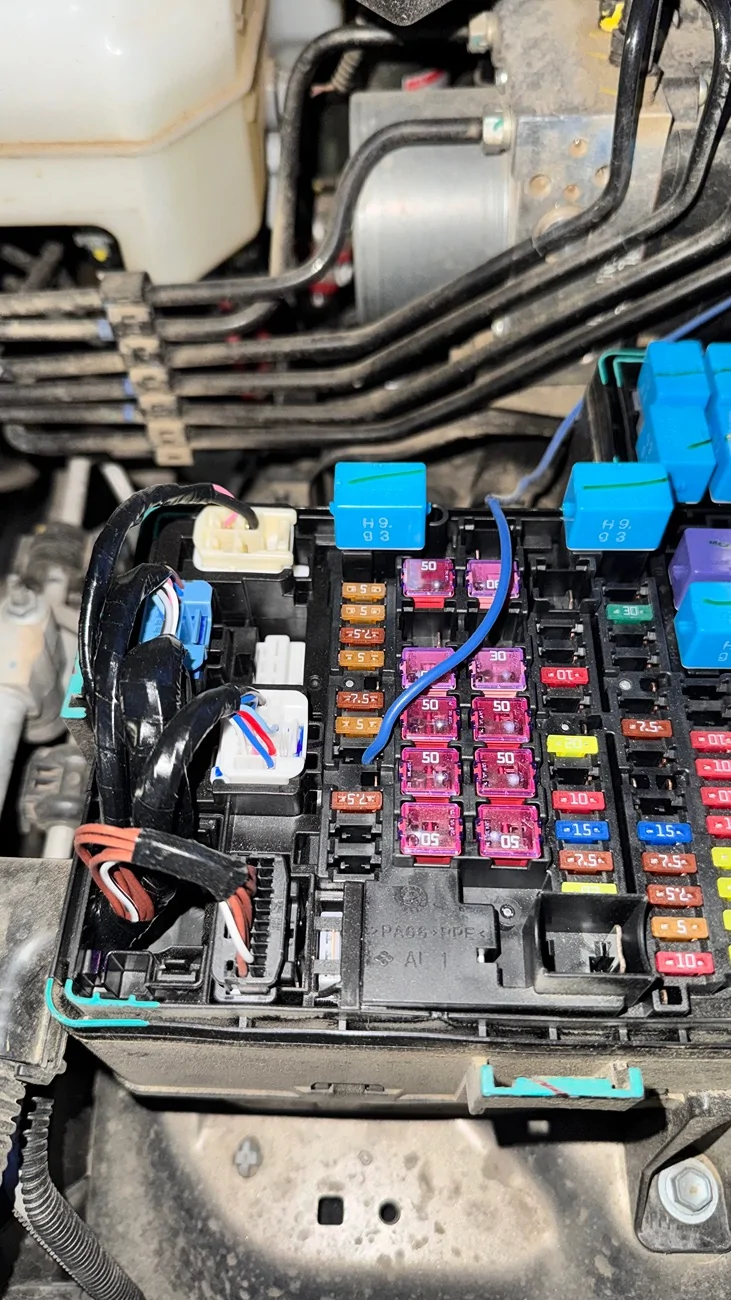 2024 Tacoma Diode Dynamics SS3 Pro Amber pod lights installed on TRD Pro MudBath IMG_1235