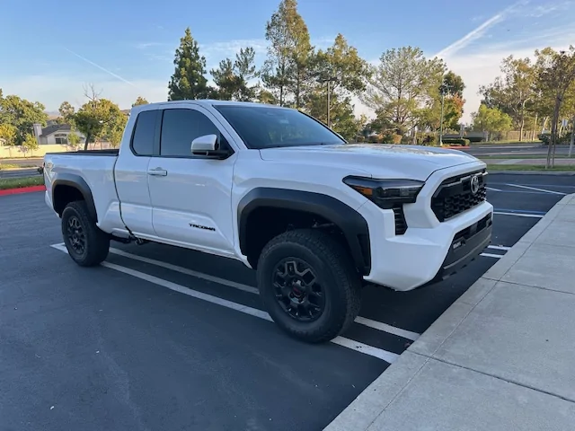 2024 Tacoma Long time Toyota guy picked up a 2025 PreRunner. Bad pics, cool truck. IMG_2825