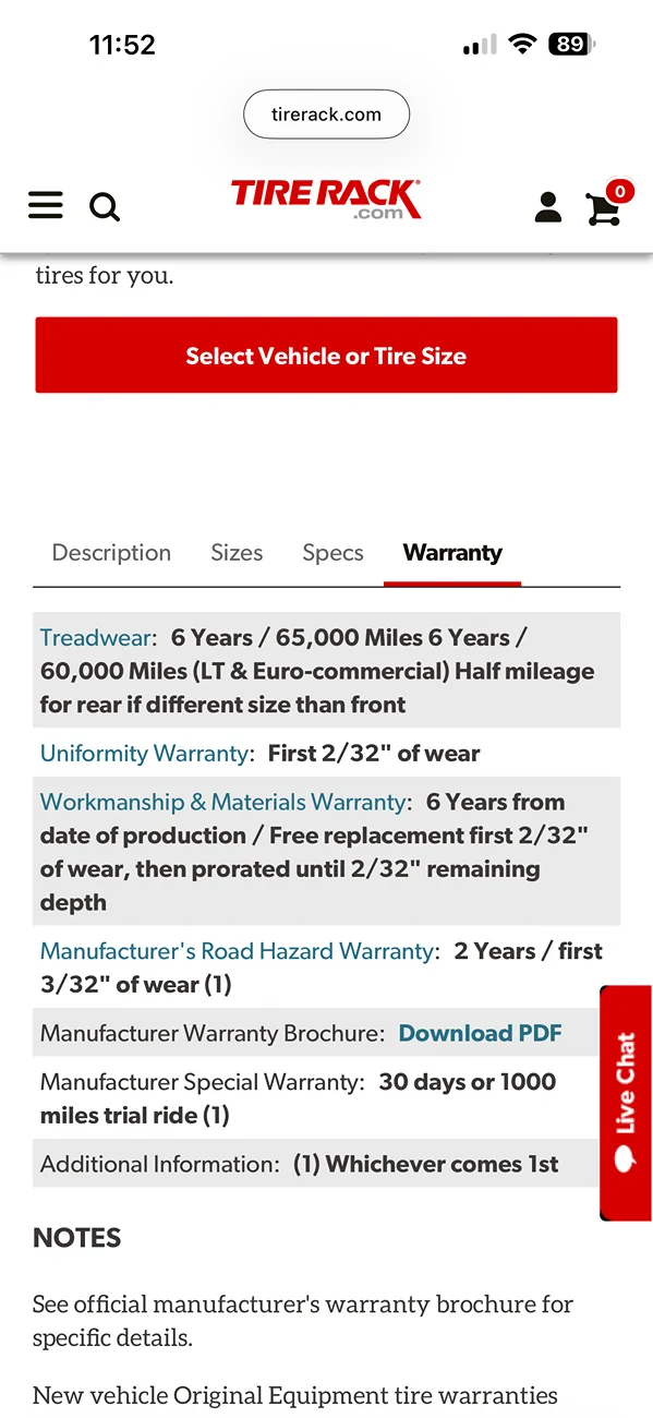 2024 Tacoma Replacing with 12k miles on the dealer stock Falken tires?  Really?!? IMG_2534