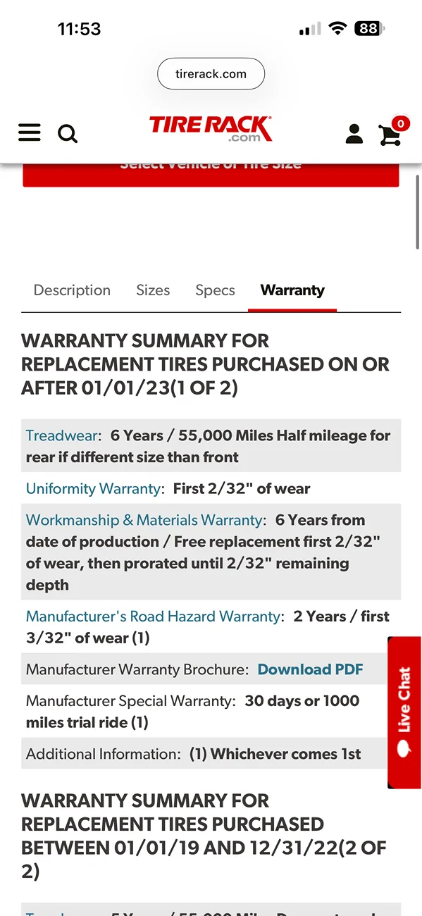 2024 Tacoma Replacing with 12k miles on the dealer stock Falken tires?  Really?!? IMG_2535