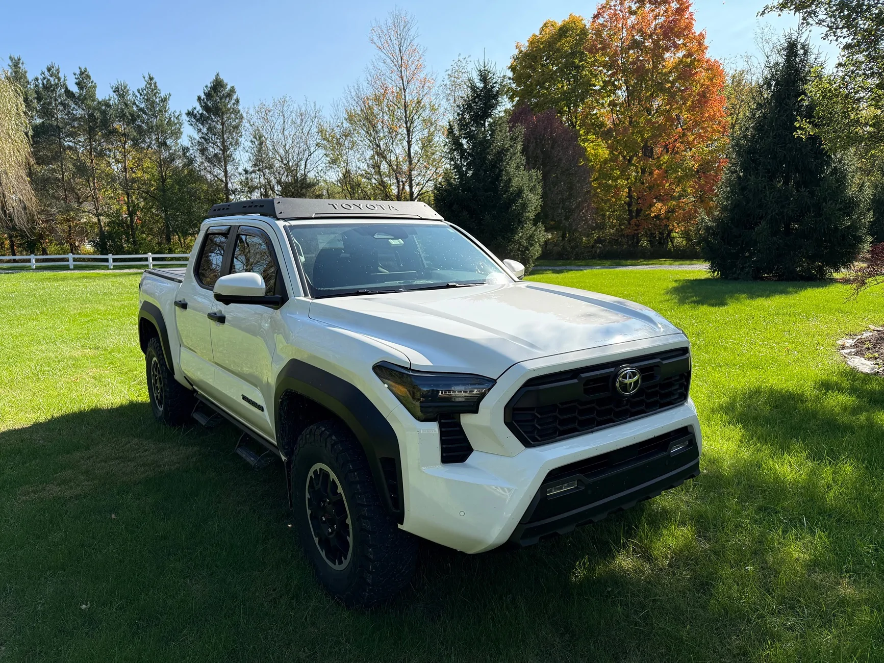 2024 Tacoma Trumgeta roof rack review IMG_0044
