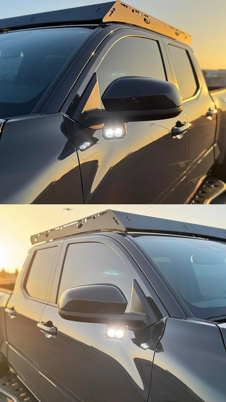 2024 Tacoma Baja 686 Mirror Ditch Light Harness BLANK2