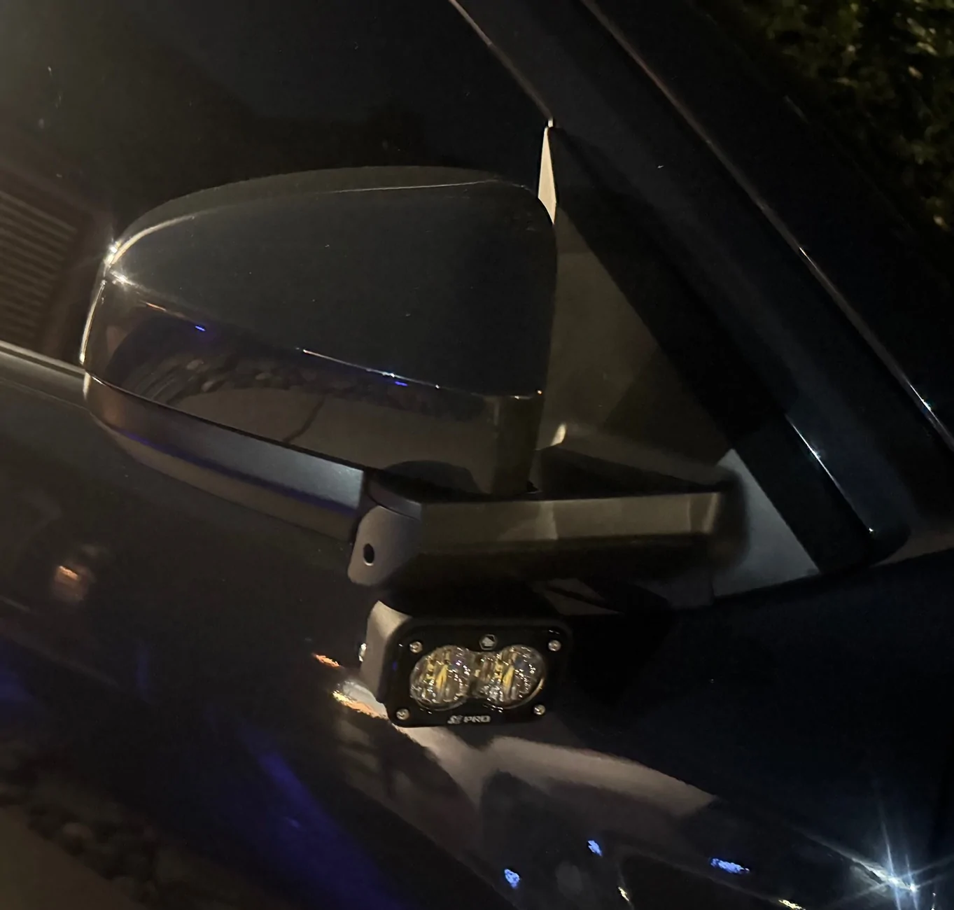 2024 Tacoma Baja 686 Mirror Ditch Light Harness IMG_7752