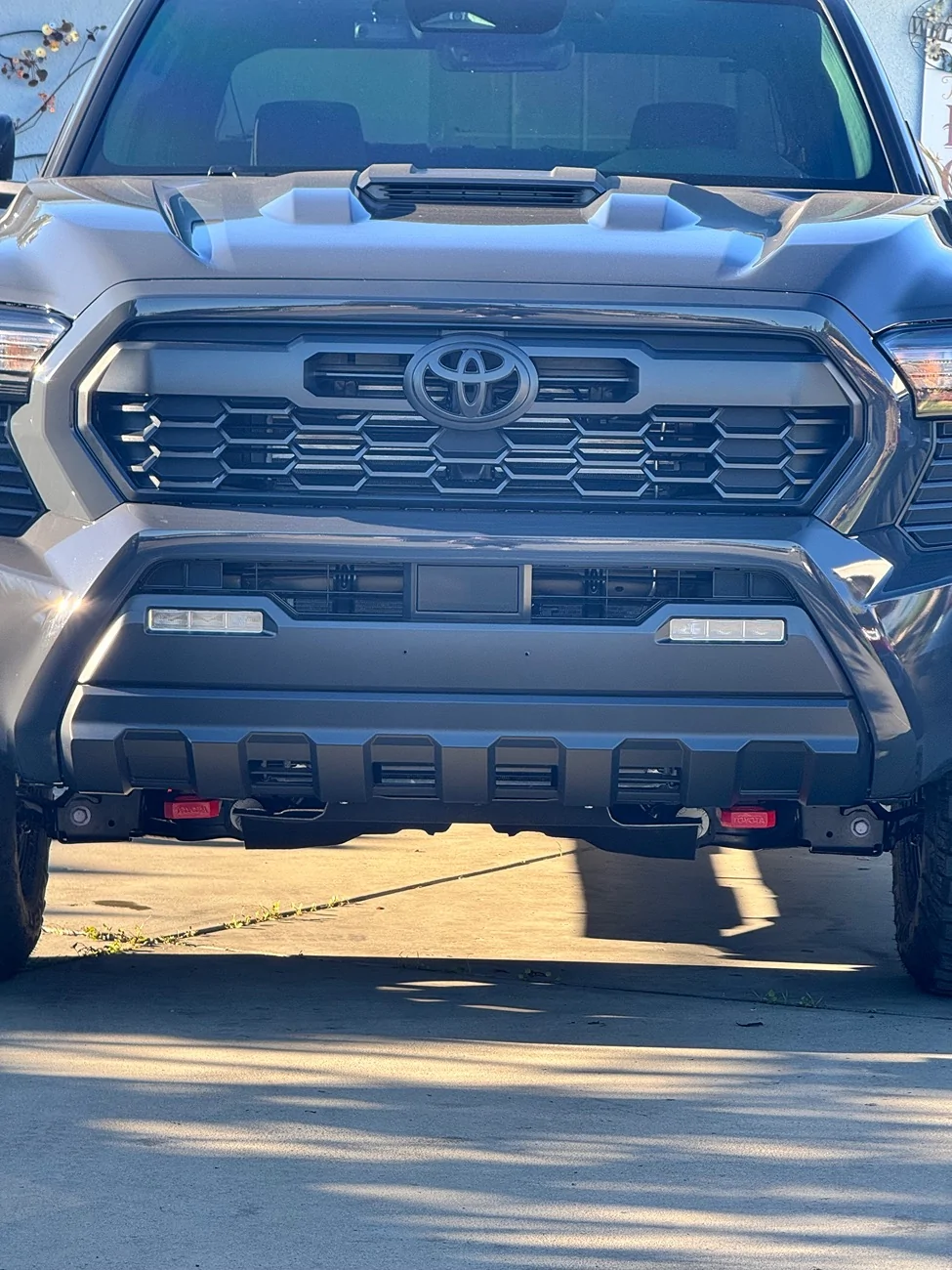 2024 Tacoma Crooked Passenger Side Tow Hook on 2025 Tacoma IMG_5737