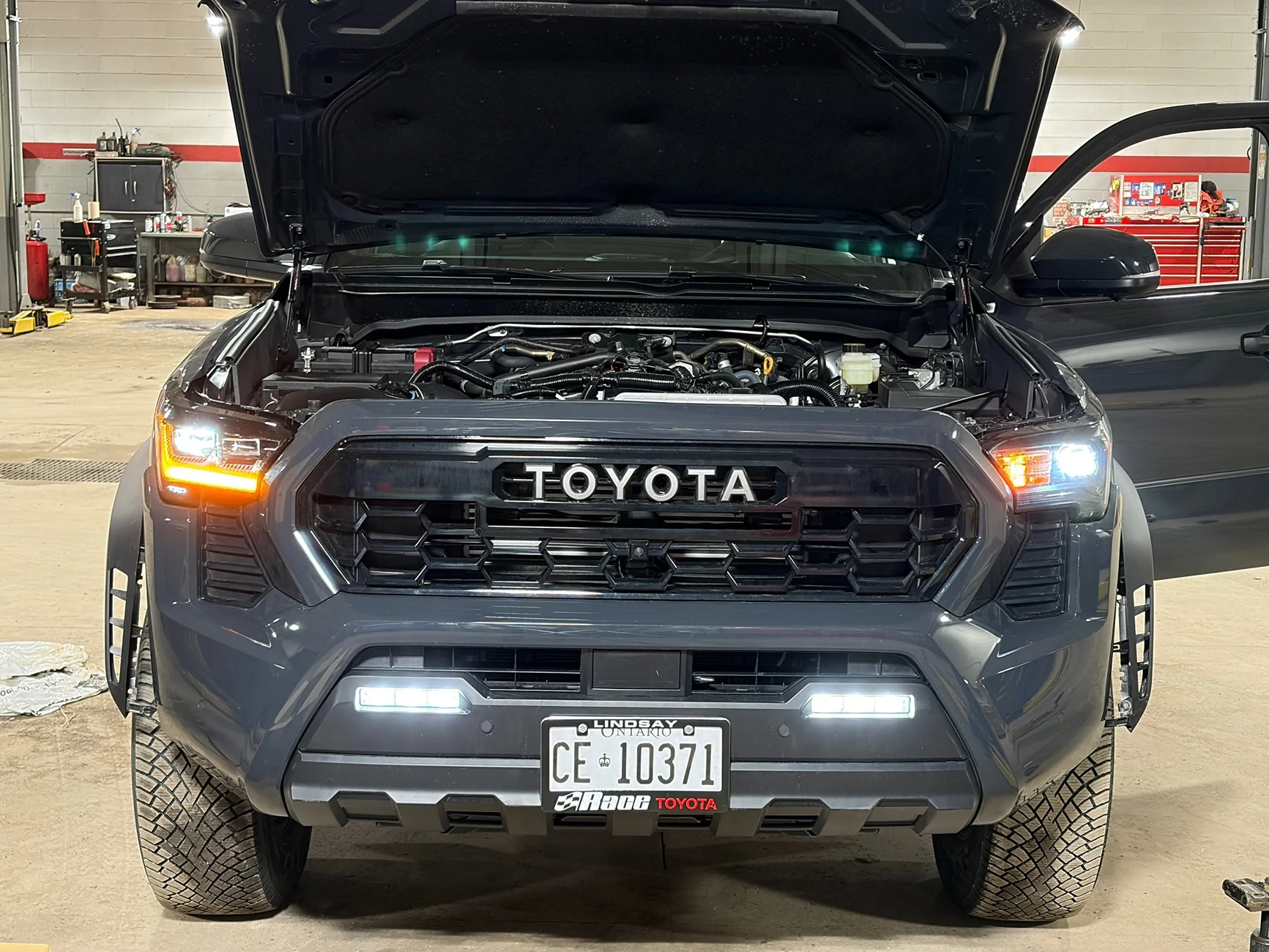 2024 Tacoma First 4G Tacoma with TRD Pro 4Runner lamps IMG_1982